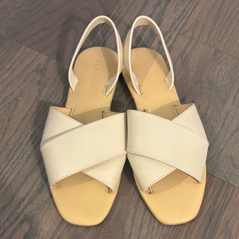 Nisolo Women’s All Day Cross Strap Sandals, Size 7